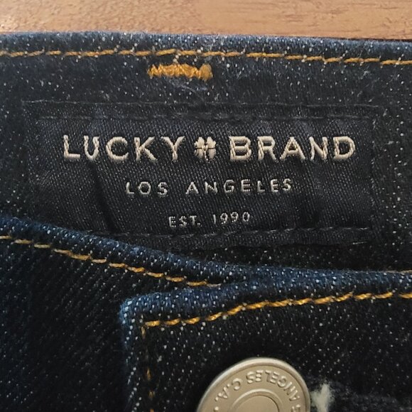 Lucky Brand 181 Relaxed Fit Jeans Size 38X30 Blue Straight Leg Denim‎ - Picture 7 of 8